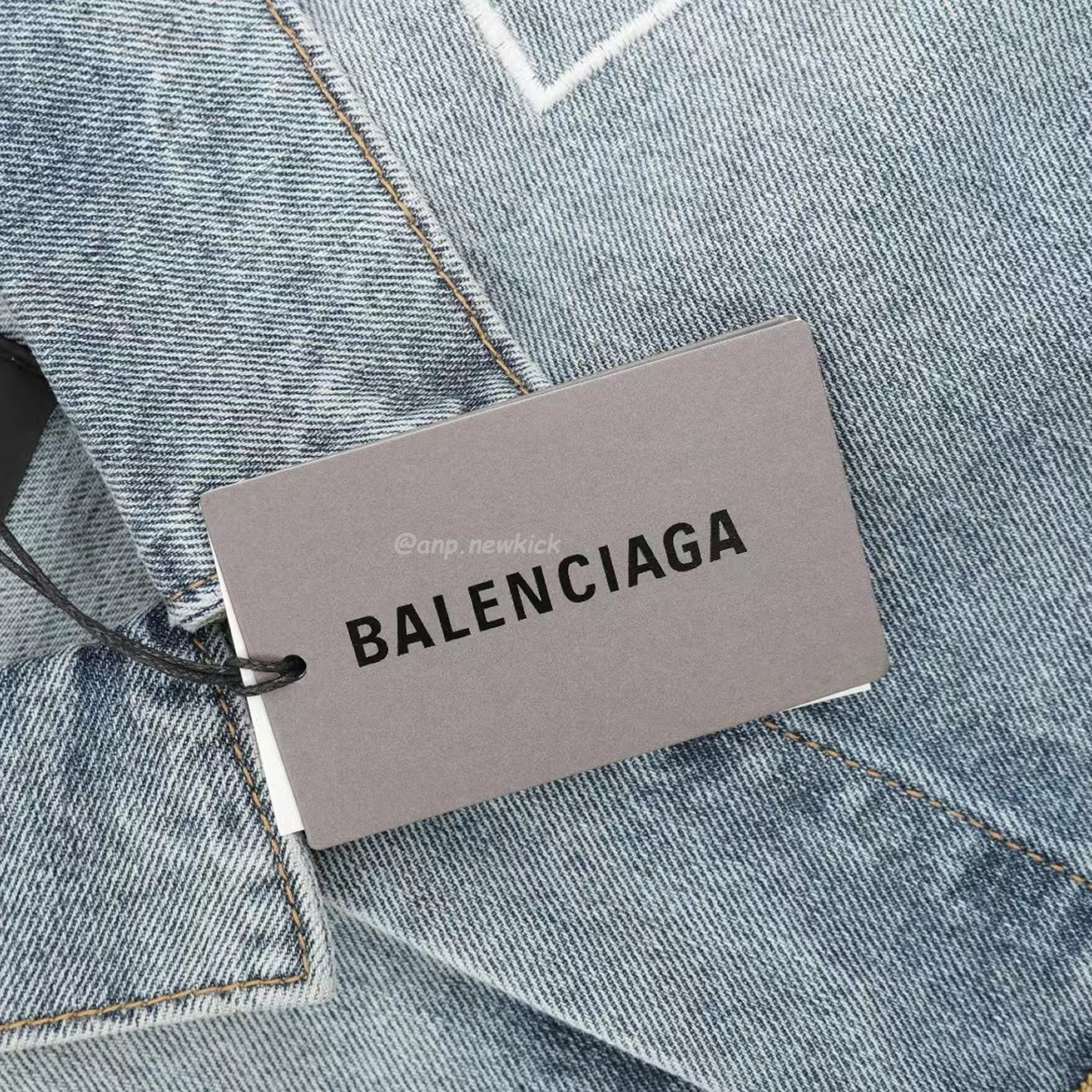 Balenciaga Retro Denim Jacket (6) - newkick.org